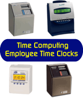 Employee Time Computer Clock