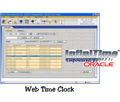 InfiniTime Web Time Clock Software